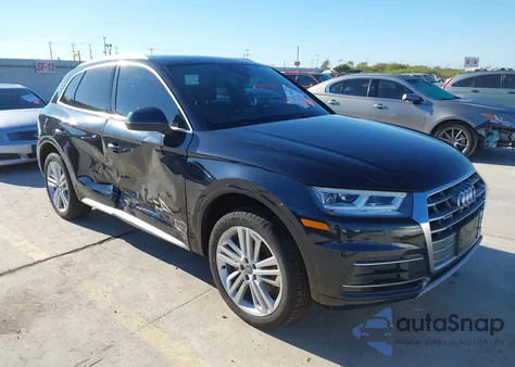 2018 Audi Q5 2.0T Premium из США, поврежденный, VIN WA1BNAFY3J2209634